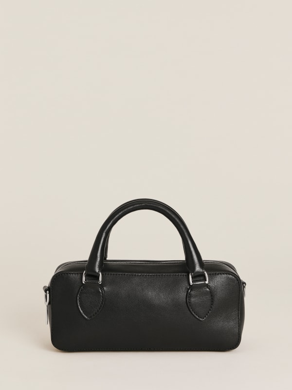 Patrizia Crossbody Bag - Black Leather